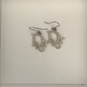 Christian Dior Silver Earrings